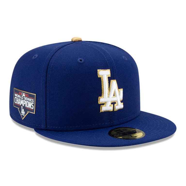 Gorras New Era Mlb Azules - LA Dodgers MLB Gold 59FIFTY 89456TZSL